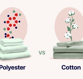Nên chọn chăn ga cotton hay chăn ga polyester?